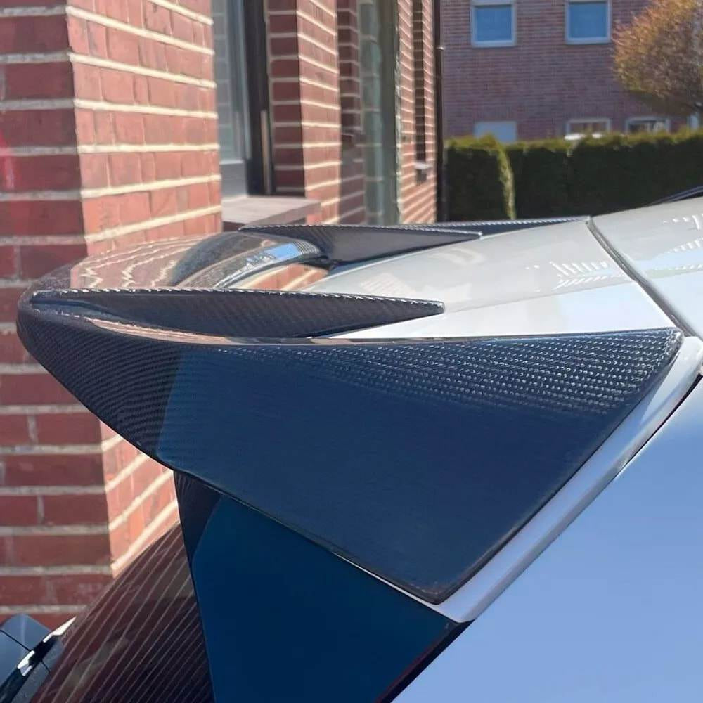 Rear Roof Spoiler Carbon Fiber V3 for BMW X3 G01 2018- - image 3