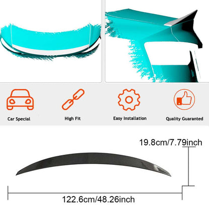 Spoiler V3 (for coupe, Carbon) for Audi A5 2016-2025 - image 3