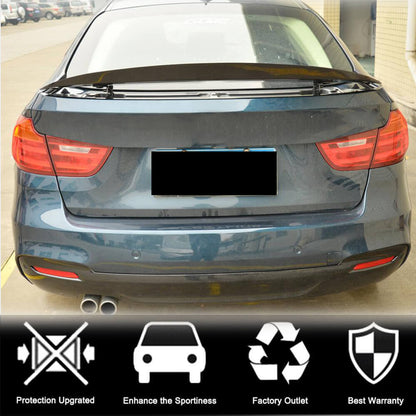 Rear Trunk Spoiler Carbon Fiber V1 (for F34) for BMW 3 series F-30/31/34 2012-2019 - image 3