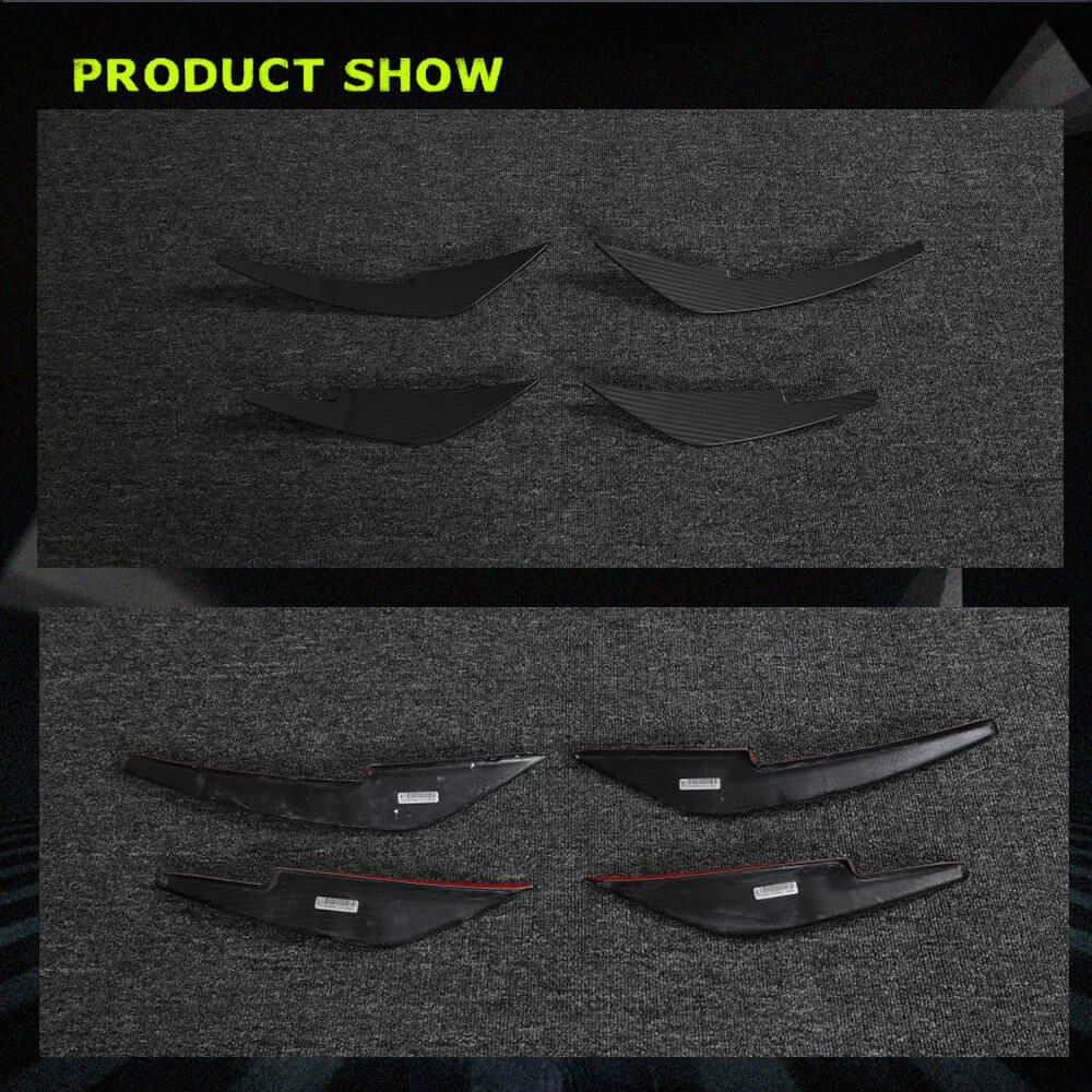 Covers on the front bumper (Carbon) for Nissan 400Z - image 3