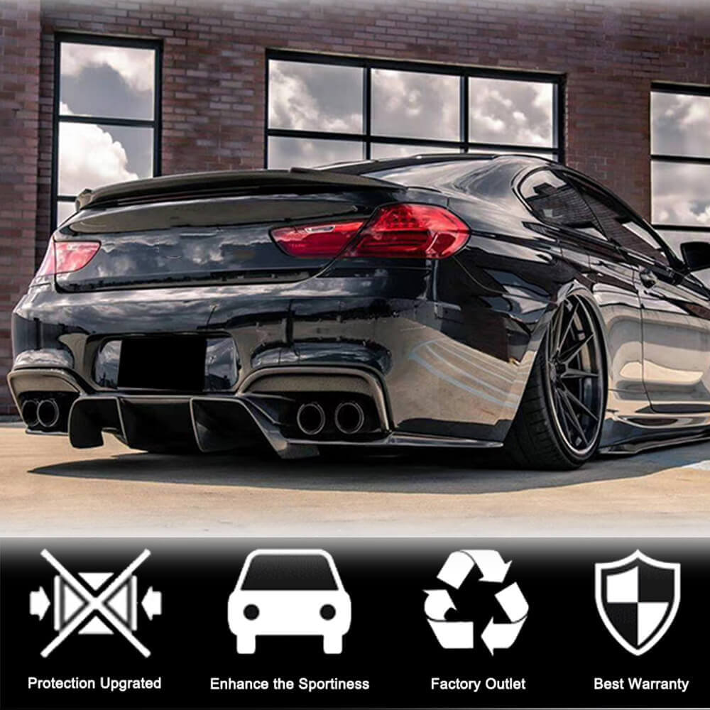Spoiler V1 (for F06/F13, Carbon) for BMW 6 F12/F13/F06 2011-2018 - image 3