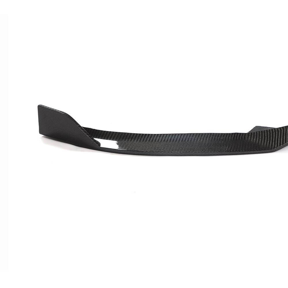 Front Bumper Lip Spoiler V2 (for R/R-Line 2017-2020, Carbon) for Volkswagen Golf 7/E-Golf 2012-2020 - image 3