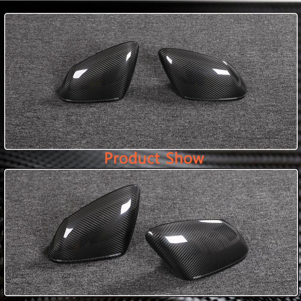 Mirror Covers (2019-2024, Carbon) for Porsche Taycan 2019- - image 3