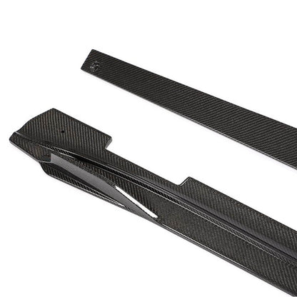 Side sills (2016-2020, Carbon) for Porsche Panamera 2016-2023 - image 3
