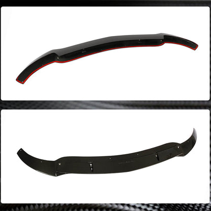 Front Bumper Lip Extensions (for GLE43 AMG, Carbon) for Mercedes GLE coupe C292 2015-2019 - image 3