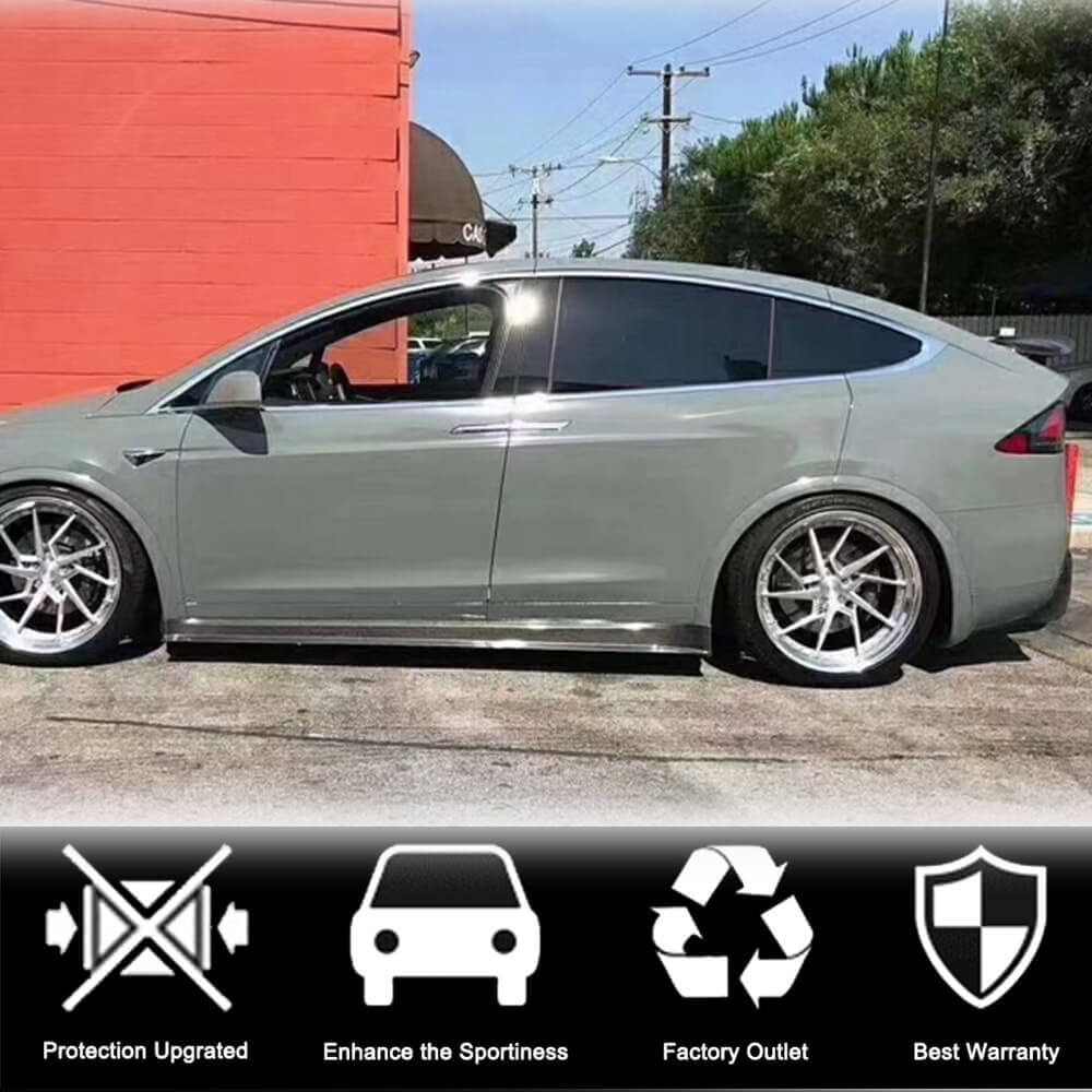 Side Skirts Carbon Fiber V3 (2016-2020) for Tesla Model X - image 3