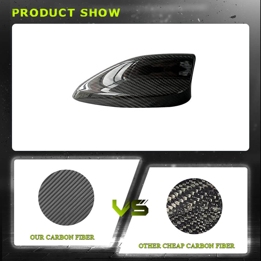 Roof fin (Carbon) for Ford Mustang E-mach - image 3