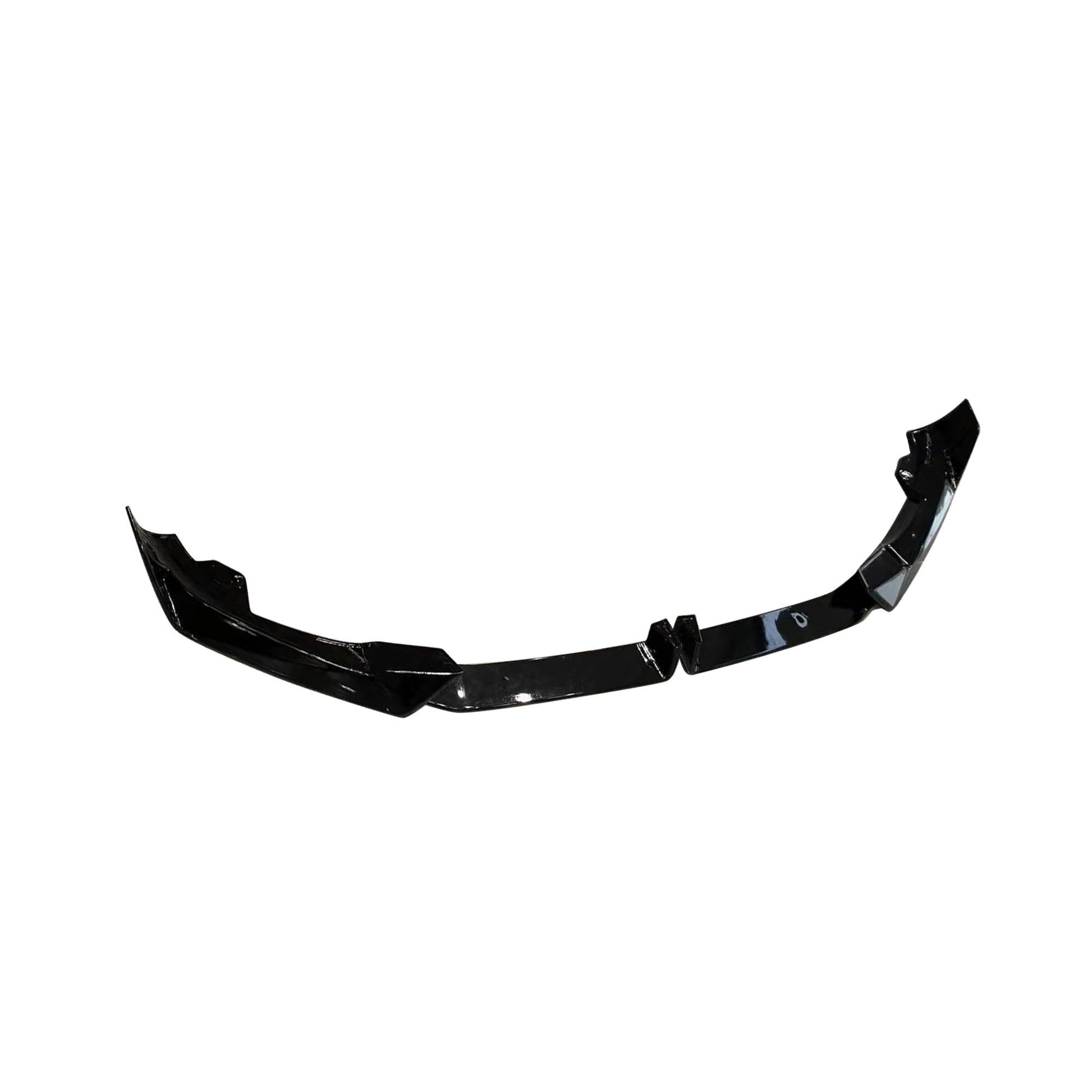 Front Bumper Lip ABS Glossy Black (2023+ M-Sport) for BMW X6 G06 2019- - image 3