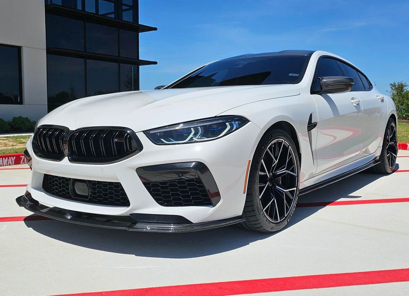Front Bumper Lip Side Skirts Extension Rear Diffuser Dry Carbon Fiber (for F93) for BMW 8 series G14/G15/G16 - image 3