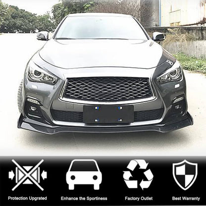 Carbon Fog Light Covers (for Q50 Sport 2018-2022) for Infiniti Q50/Q60 2013-2024 - image 3