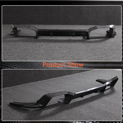 Rear Bumper Diffuser (for F98 2018-2021, Carbon) for BMW X4 G02 2018- - image 3