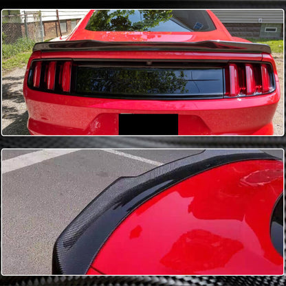 Spoiler V4 (Carbon) for Ford Mustang 2015-2023 - image 3