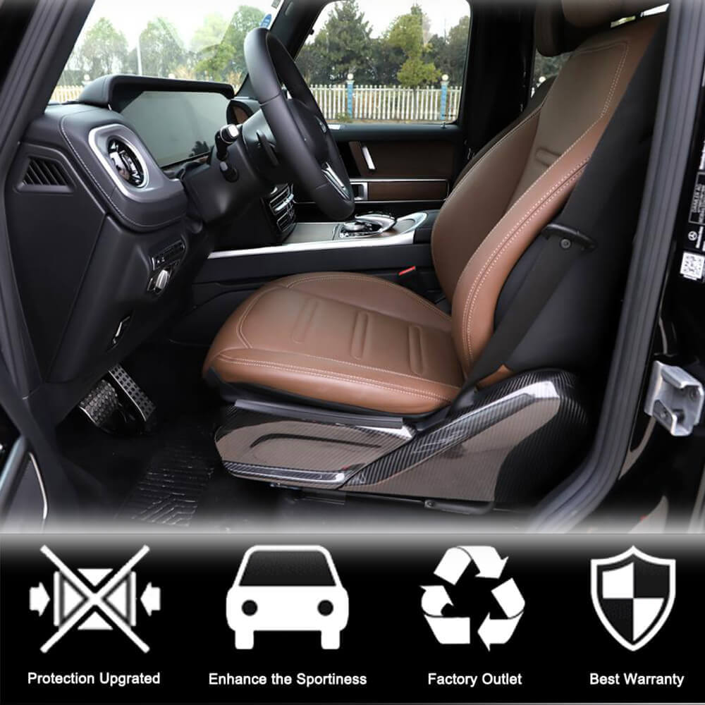 Seat covers (Dry carbon) for Mercedes G class W463 2018-2024 - image 3