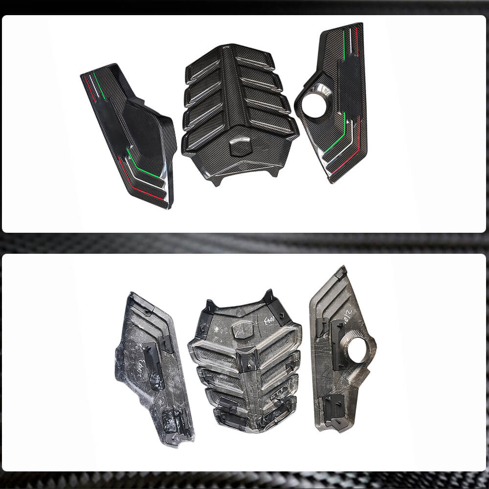 Engine Bay Covers Dry Carbon Fiber for Lamborghini Urus - image 3