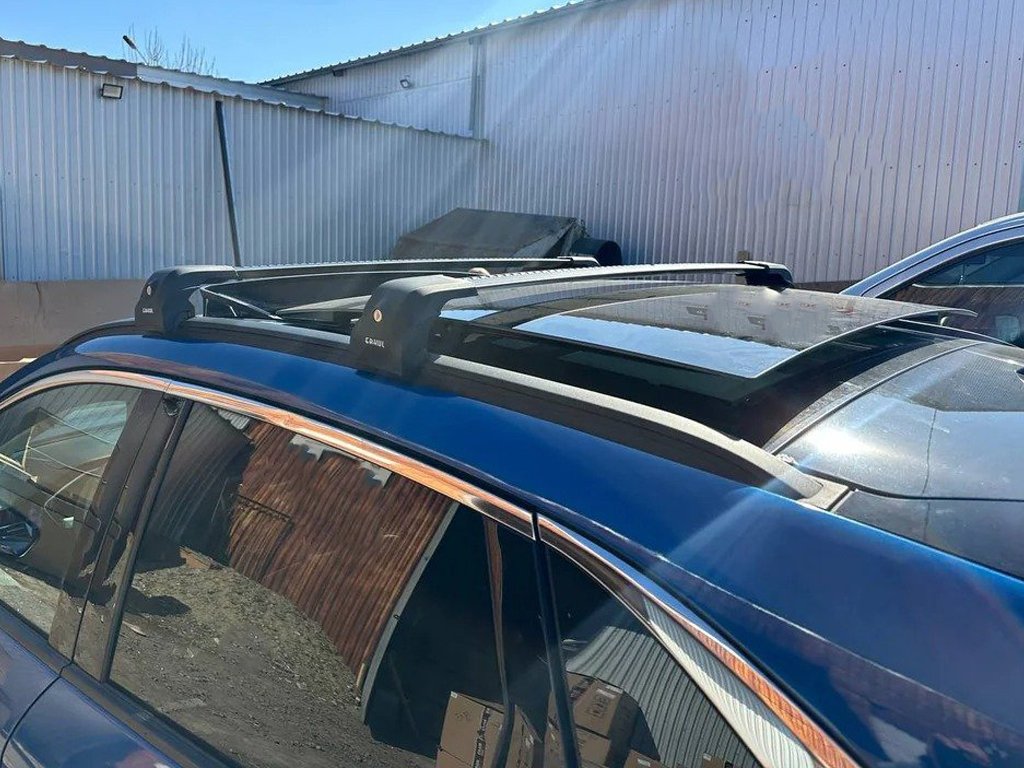 Roof Rack Cross Bars for Integrated Roof Rails Ecem V2 120 cm (2 pcs) for Ford Puma 2019- - image 17