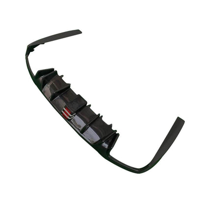 Rear bumper diffuser (for E63 AMG 2020-2023, Carbon) for Mercedes E-class W213 2016-2023 - image 4