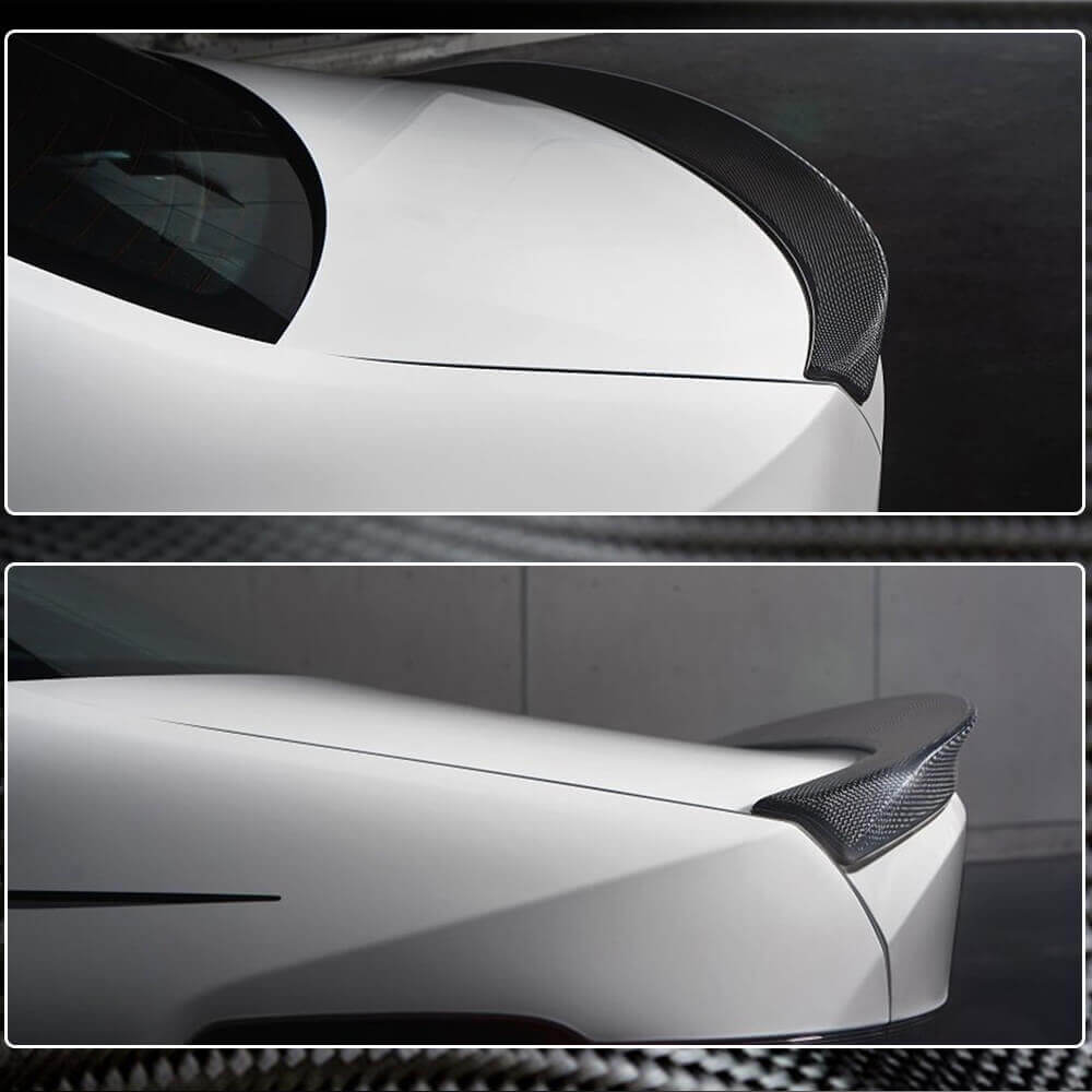 Rear Trunk Spoiler Carbon Fiber V12 (SD) for BMW 3 series G20/21 2018- - image 4
