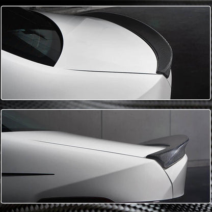 Rear Trunk Spoiler Carbon Fiber V12 (SD) for BMW 3 series G20/21 2018- - image 4