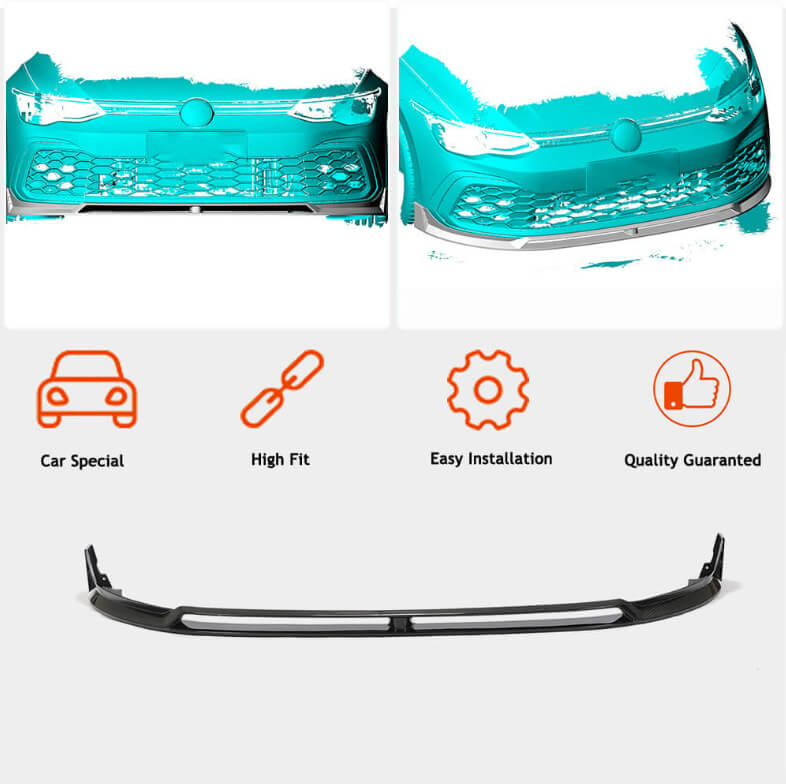 Body Kit Carbon FullSet (for GTI & R EU HB 2019-2024), Carbon) for Volkswagen Golf 8 - image 4