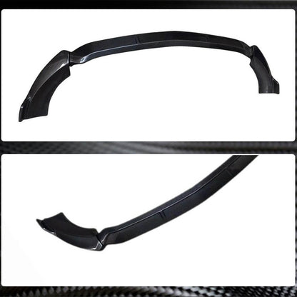 Cover on the front bumper Lip (for AMG-Line 2020-2023, Carbon) for Mercedes E-class W213 2016-2023 - image 4