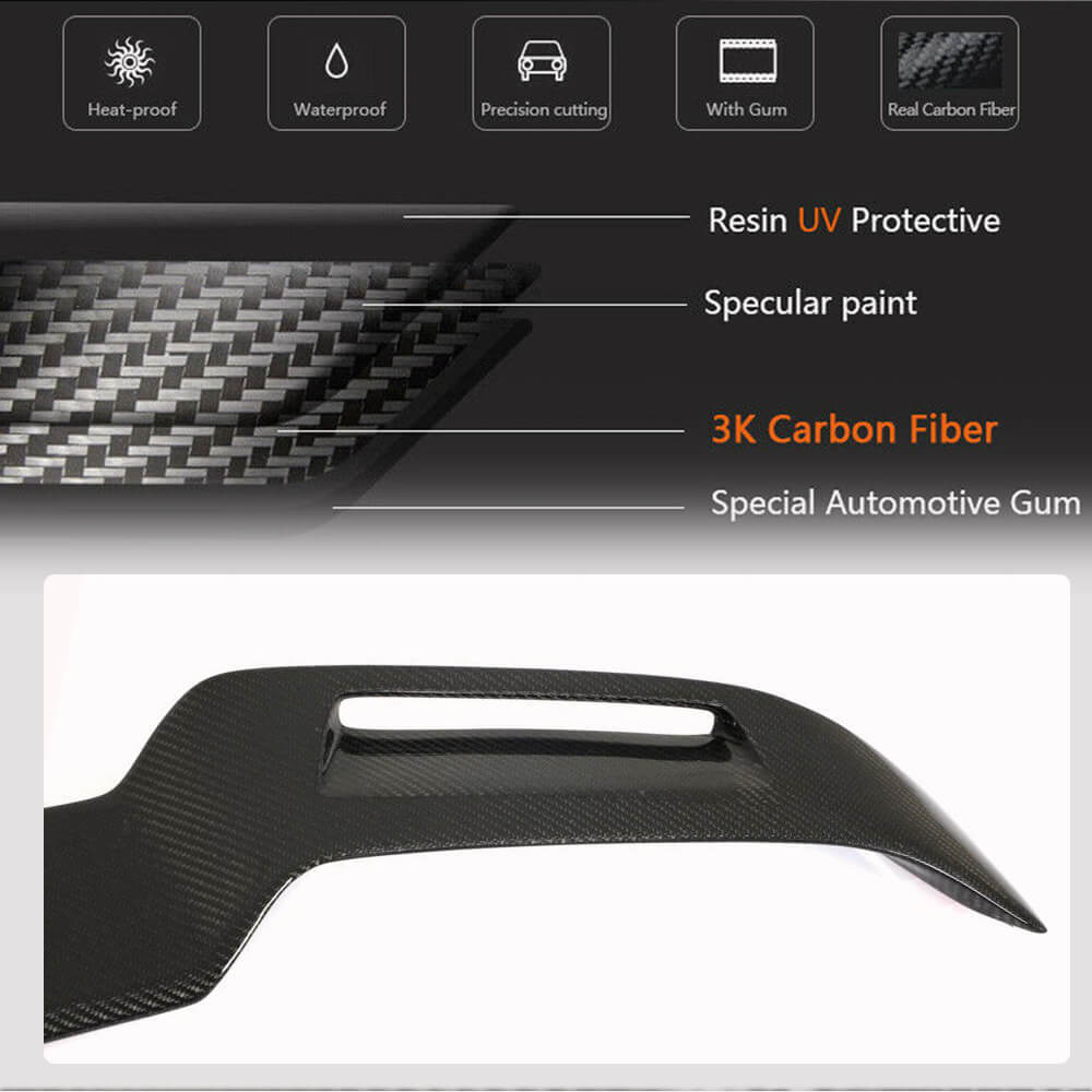 Rear Trunk Spoiler Carbon Fiber V5 (Coupe) for BMW 4 series G22/23/26 2020- - image 4