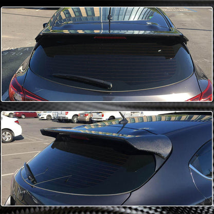 Spoiler V1 (HB, Carbon) for Mazda 3 2013-2019 - image 4