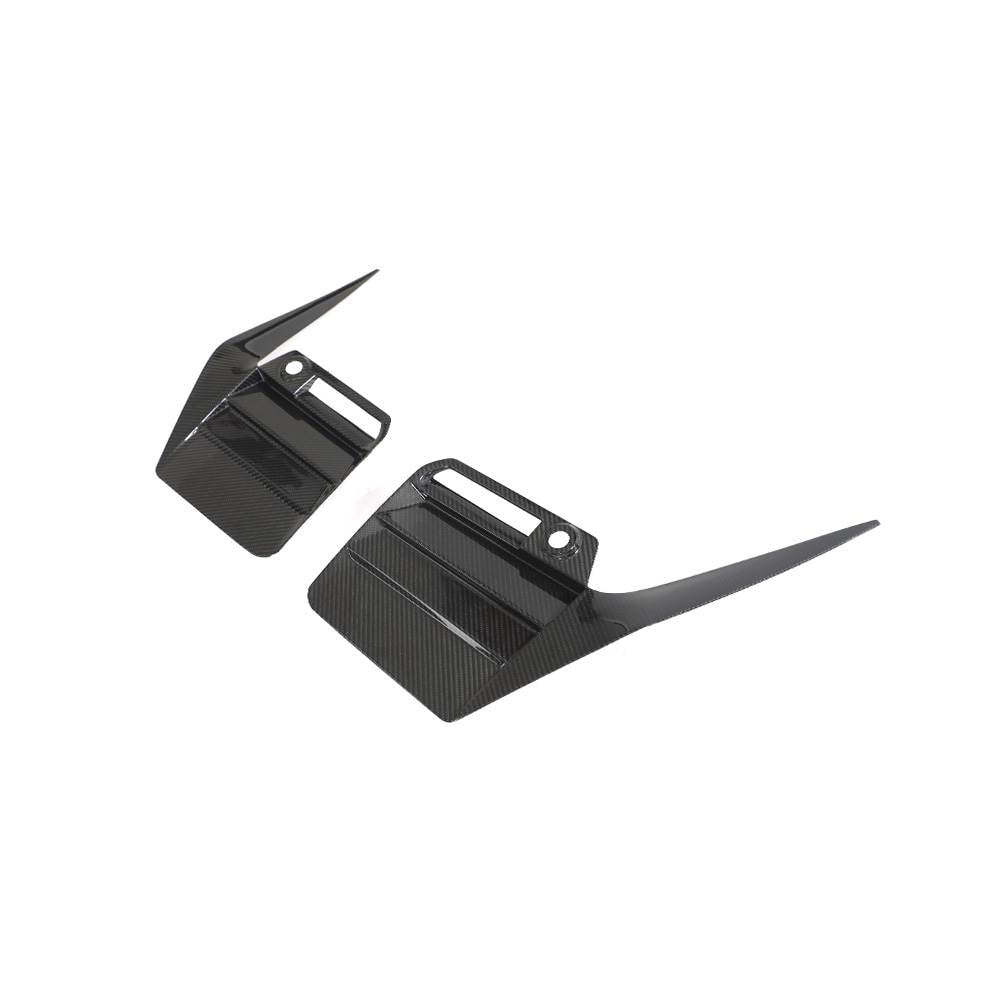 Rear Bumper Splitters Dry Carbon Fiber V1 (for G87) for BMW 2 Series G42 2021- - image 4