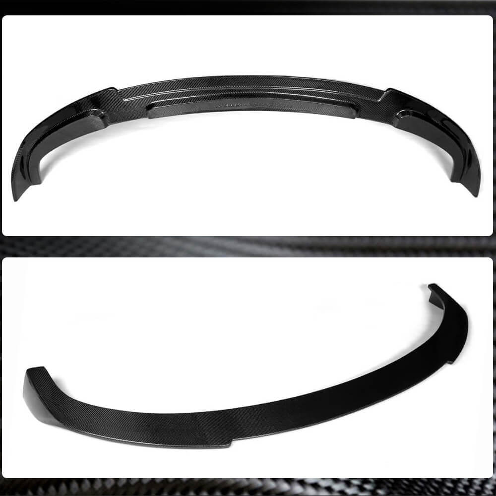 Front Bumper Lip Spoiler (for G37 SD 2009-2013, Carbon) for Infiniti G25/G35/37 (V36/CV36) 2006-2015 - image 4