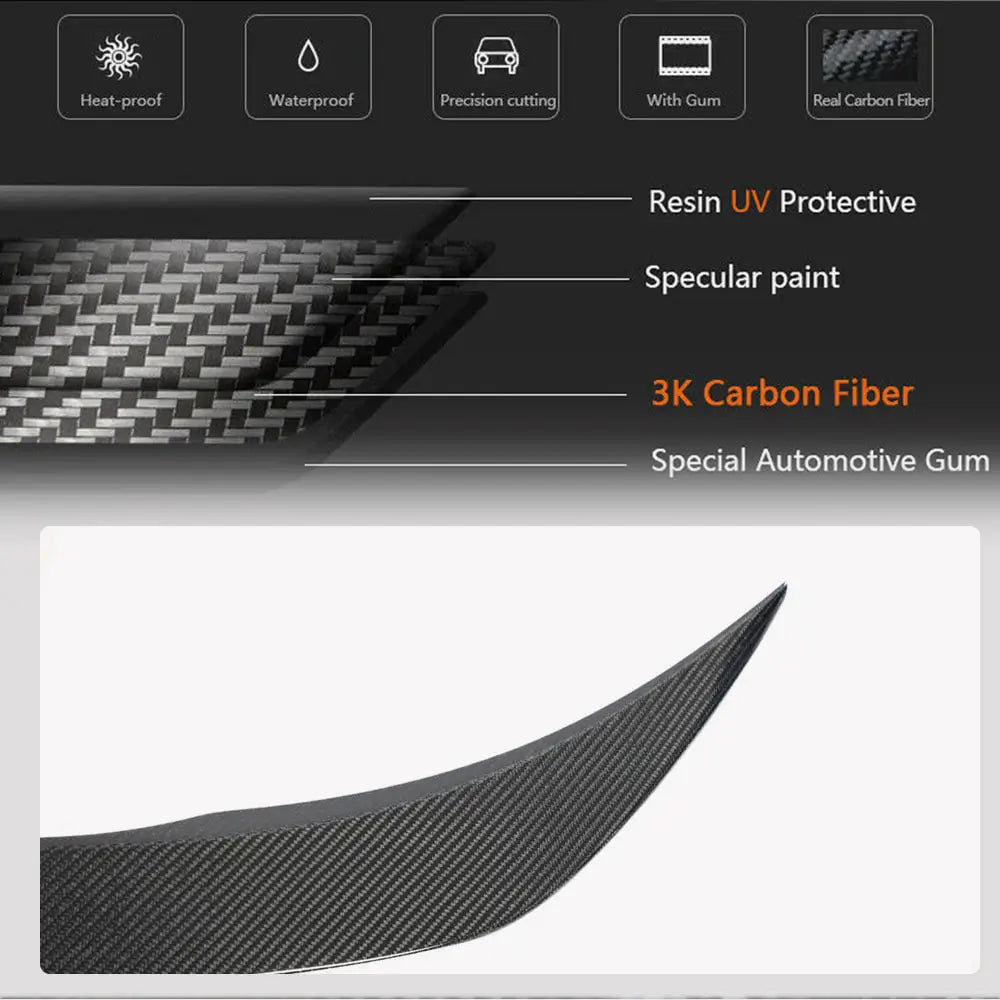 Spoiler (2021-2024, Carbon) for Zeekr 001 - image 4
