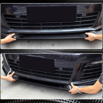 Lip V3 front bumper cover (for R HB 2010-2013, Carbon) for Volkswagen Golf 6 - image 4