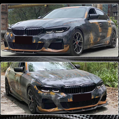 Side Skirt Extensions V3 (for G20 M-Sport, Carbon) for BMW 3 Series G20/G21 2018- - image 4