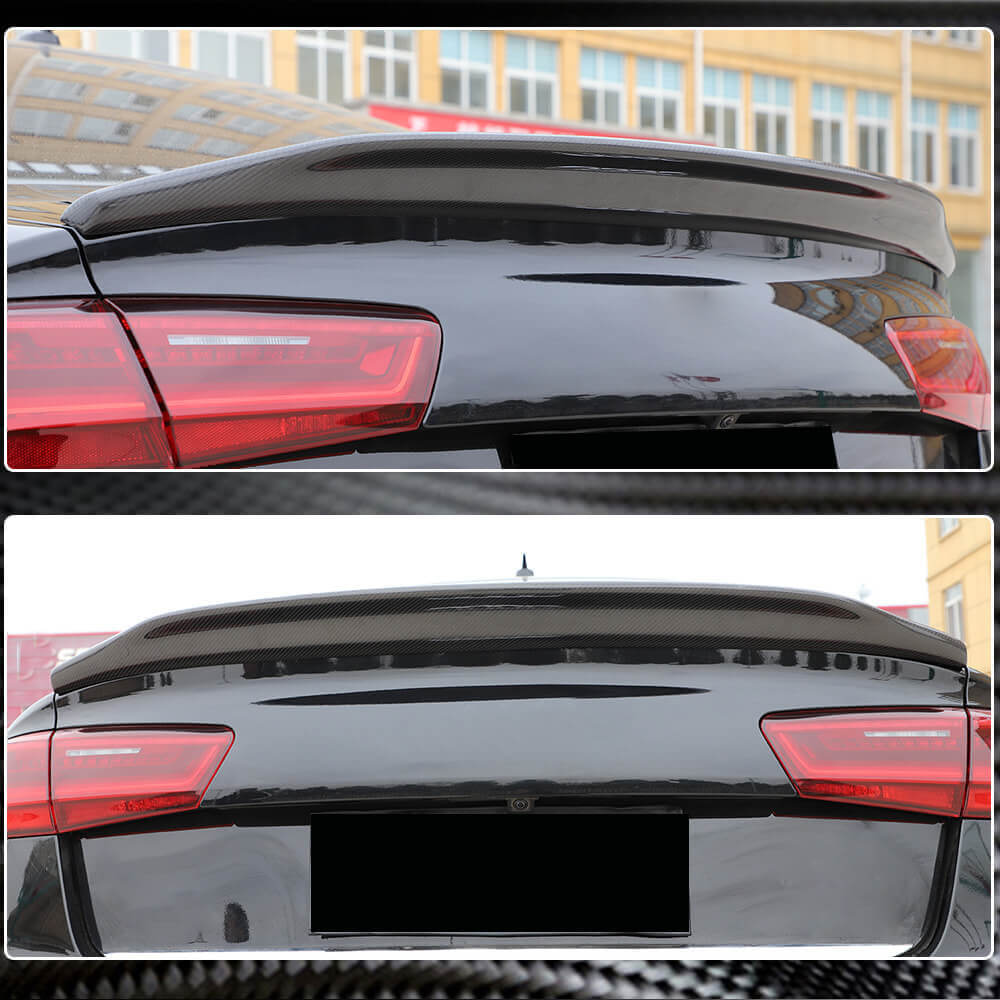 Spoiler Lip V2 (Carbon) for Audi A6 C7 2011-2017 - image 4