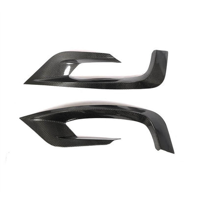 Carbon Front Bumper Covers (for AMG-Line 2014-2017) for Mercedes S-сlass W222 2013-2022 - image 4
