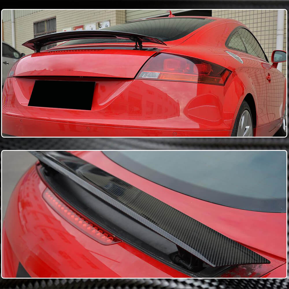 Spoiler V5 (Carbon) for Audi ТТ 2006-2014 - image 4