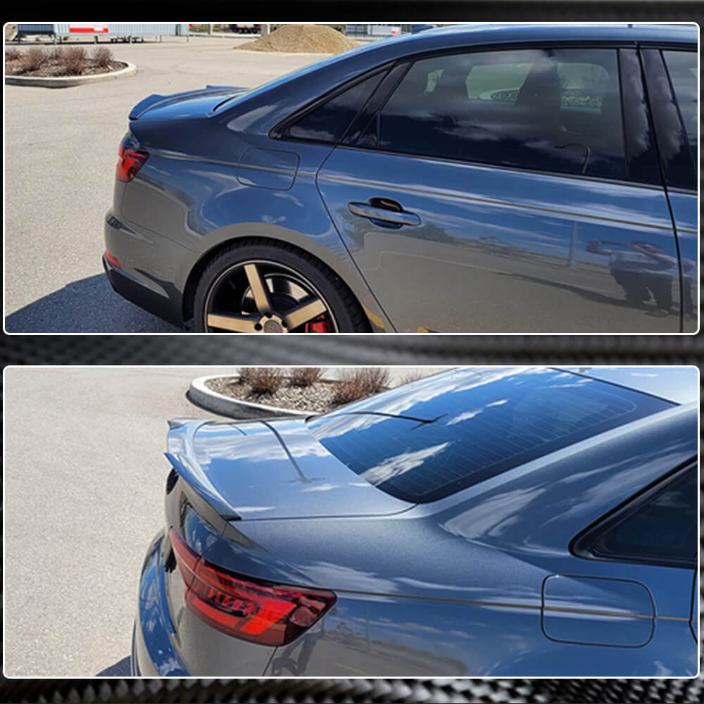 V6 Spoiler (for Sedan, Carbon) for Audi A4 B9 2015-2024 - image 10