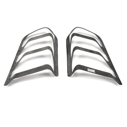 Covers for rear lights (2015-2017, Carbon) for Ford Mustang 2015-2023 - image 4
