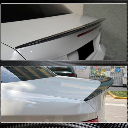 Rear Trunk Spoiler Carbon Fiber V2 (Coupe) for BMW 1 series E81/82/87/88 2004-2011 - image 4