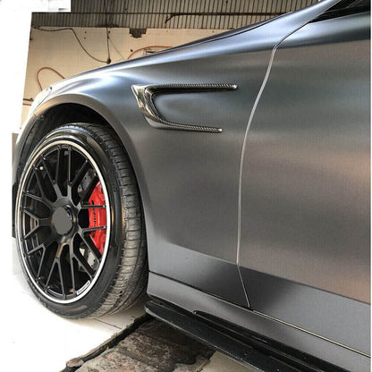 Carbon Front Fender Covers (for Coupe/Cabriolet C63 AMG 2015-2019) for Mercedes C-сlass W205 2014-2021 - image 4
