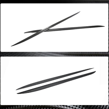 Side Skirt Extensions V2 (for G22/G23 M-Sport, Carbon) for BMW 4 Series G22/23/26 2020- - image 4
