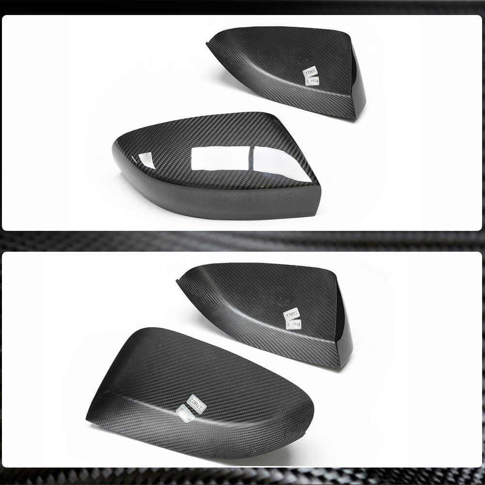 Mirror Covers (2018-2023, Carbon) for Maserati Quattroporte 2013-2023 - image 4