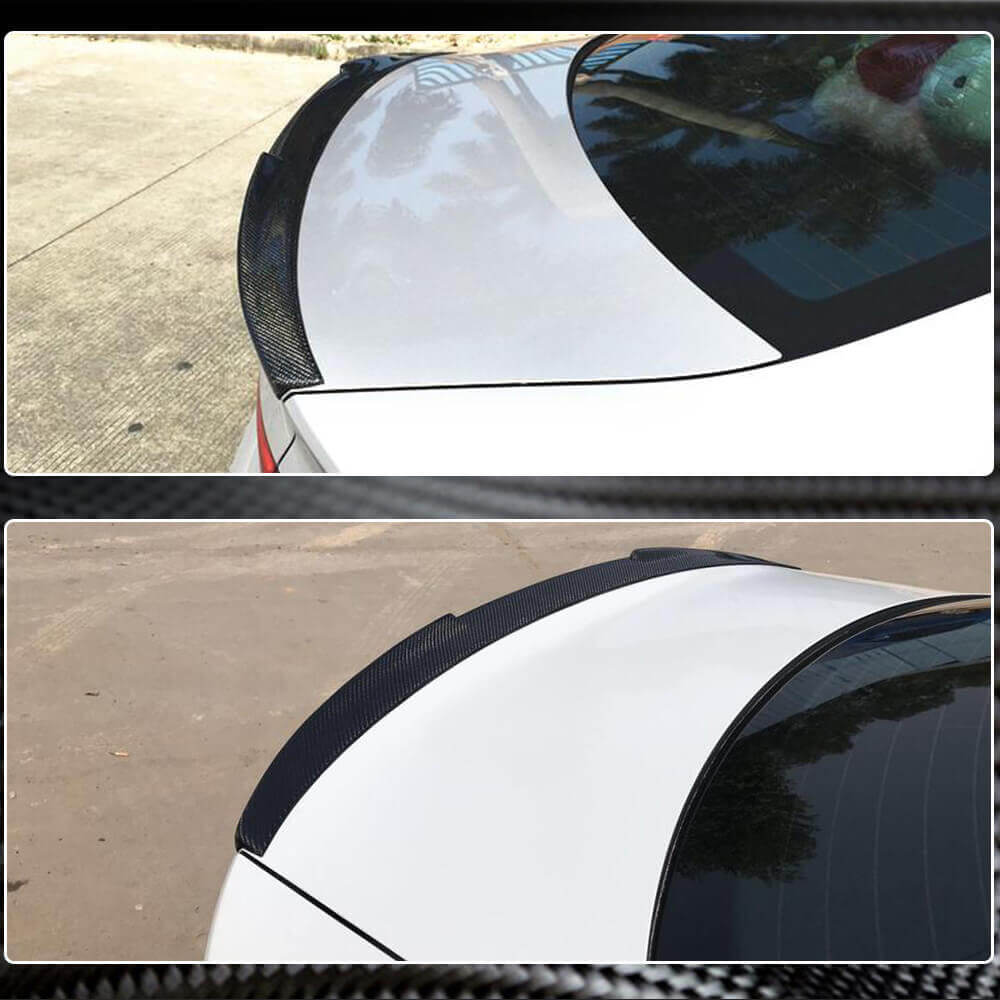 Spoiler V2 (for Sedan, Carbon) for Audi A3 2012-2020 - image 4