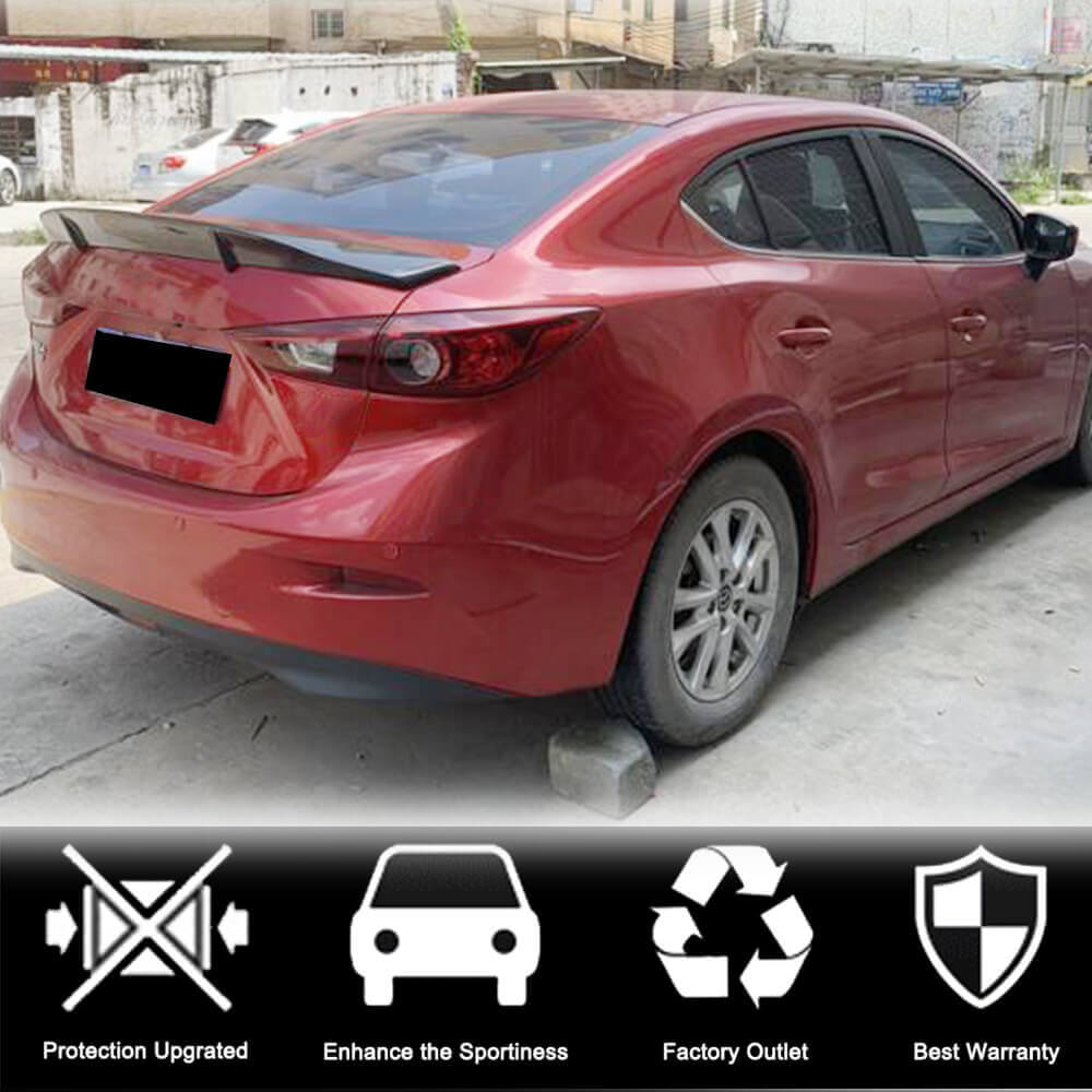 Spoiler (SD, Carbon) for Mazda 6 2012-2024 - image 4
