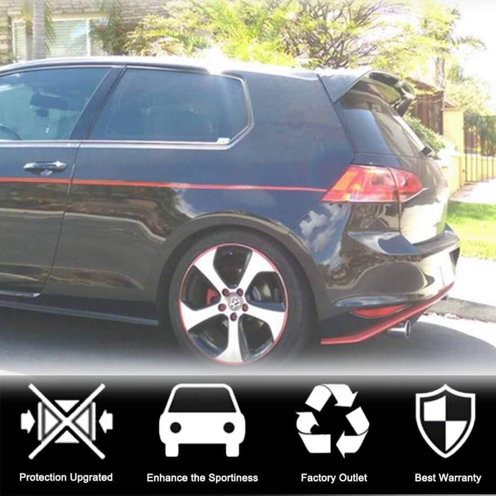 Spoiler V5 (for GTI/R HB, Carbon) for Volkswagen Golf 7/E-Golf 2012-2020 - image 4