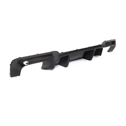 Rear Bumper Diffuser Carbon Fiber V1 (for M5) for BMW 5 series F-10/11/07 2010-2016 - image 4