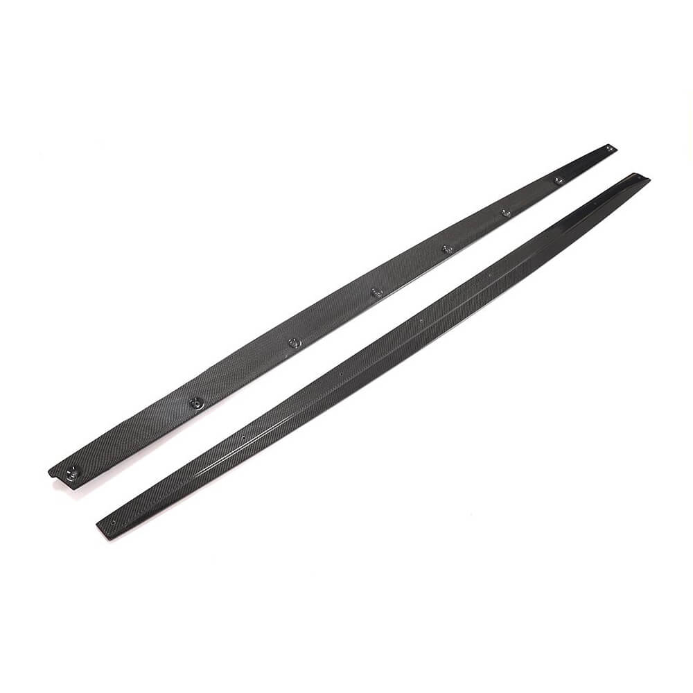 Side Skirt Covers V1 (for M3 Side Skirts, Carbon) for BMW 3 Series F30/F31 2012-2019 - image 4