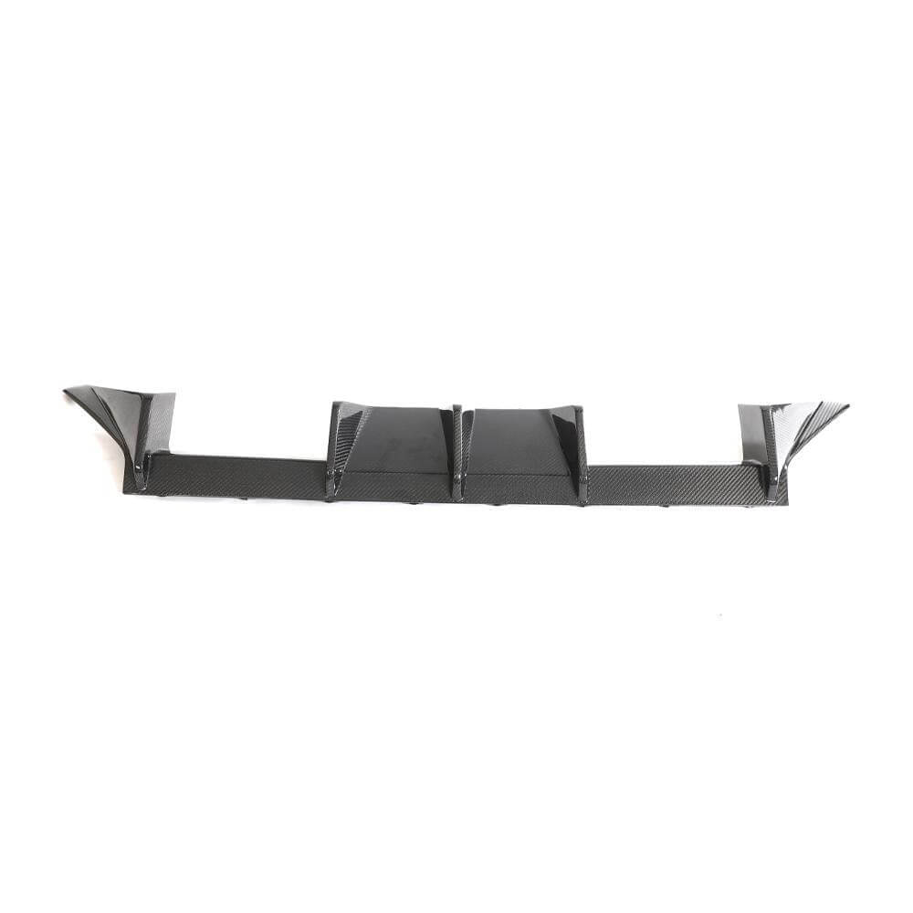 Rear Bumper Diffuser V3 (for G87, Carbon) for BMW 2 Series G42 2021- - image 4