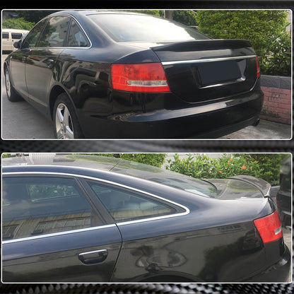 Spoiler V2 (Carbon) for Audi A6 C6 2004-2011 - image 4