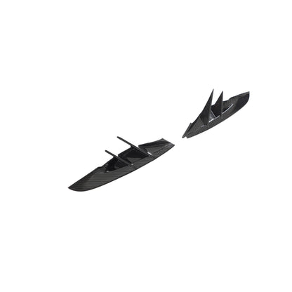 Front bumper lip (Carbon) for Toyota Supra 2019- - image 4