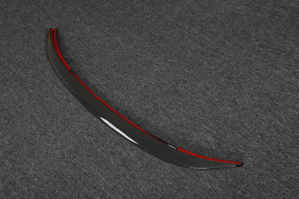 Rear Trunk Spoiler Dry Carbon Fiber V4 (SD) for BMW 3 series G20/21 2018- - image 4
