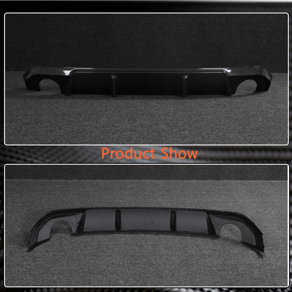 Rear Diffuser V1 for G26 M-Sport, Carbon for BMW 4 Series G22/23/26 2020- - image 4